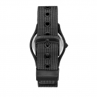 Trussardi T-light 32mm 2h black dial mesh br black
