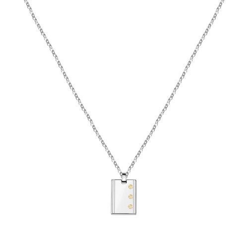 Morellato Gold pendant ss w 18k gold screw 60cm maschile SATM01