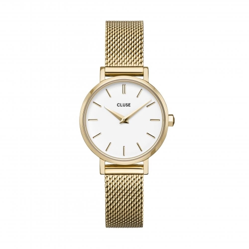 Cluse Boho chic petite 2h white dial gold ss