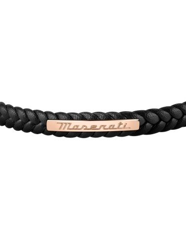 Bracciale MASERATI uomo Ricy in pelle riciclata...