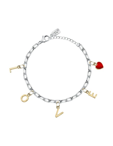 Bracciale LA PETITE STORY acciaio Love