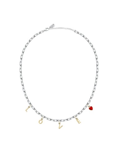 Collana LA PETITE STORY Love acciaio