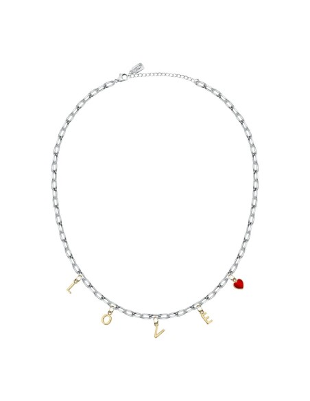 Collana LA PETITE STORY Love acciaio