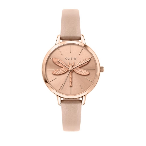 Oui&me Amourette 34mm 3h dragonfly dial nude st