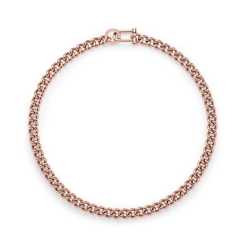 Paul Hewitt Necklace shackle curb chain ip rose gold