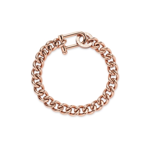 Paul Hewitt Bracelet shackle curb chain ip rose gold