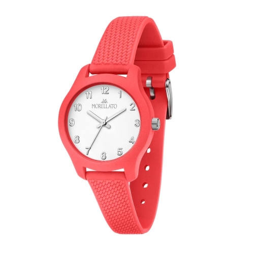Orologio MORELLATO donna Soft gomma rosso corallo
