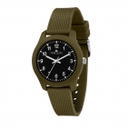 Orologio MORELLATO uomo Soft gomma verde militare / nero