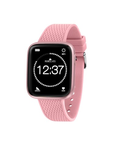 Morellato M-01 34.5-40mm digital l.pink silicon s