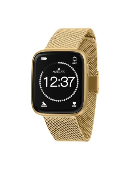 Smartwatch MORELLATO donna M-01 acciaio dorato / nero