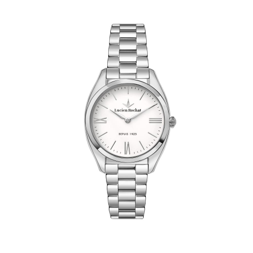 Lucien Rochat Mademoiselle 31mm 2h wsilver dial br ss