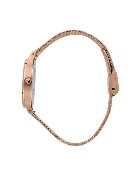 Orologio TRUSSARDI donna T-star oro rosa mesh / bianco