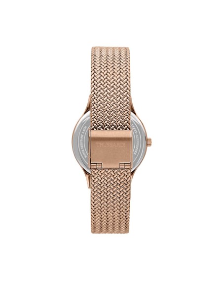Orologio TRUSSARDI donna T-star oro rosa mesh / bianco