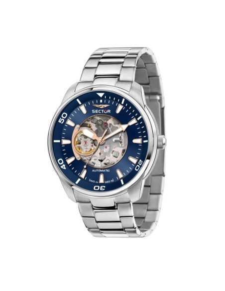 Orologio SECTOR uomo Oversize Automatico acciaio / blu