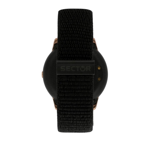 Orologio Sector S-01 smartwatch nylon nero - 46 mm