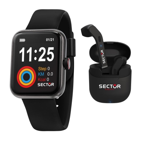 Orologio Sector S-03 smartwatch digital + cuffie