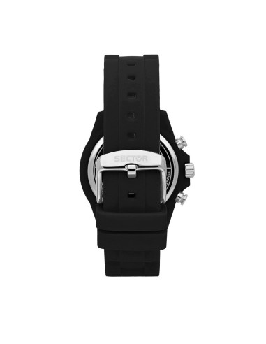 Sector Diver Nero Uomo in Silicone...