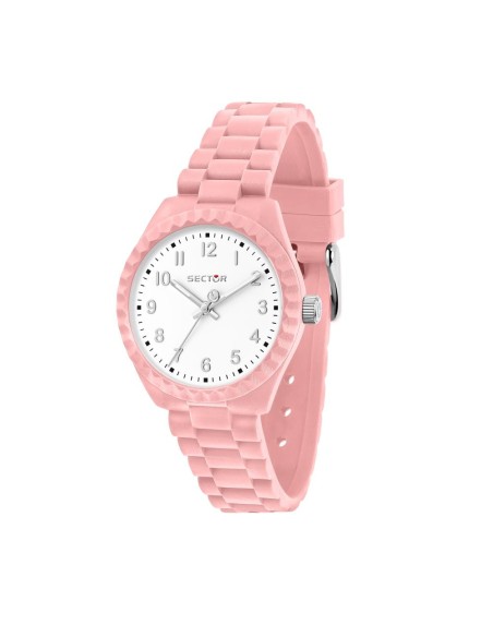 Orologio SECTOR donna Diver tempo gomma rosa / bianco