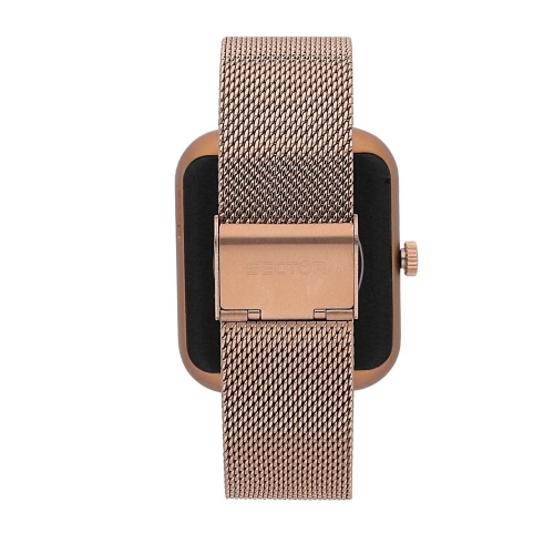 Smartwatch Sector S-03 mesh oro rosa - 43x36 mm