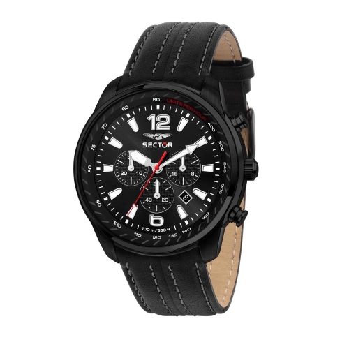 Orologio SECTOR uomo Oversize cronografo pelle...