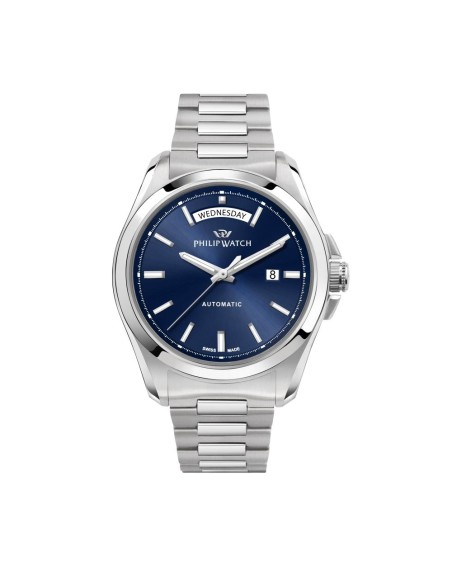 Philip Watch Amalfi – Orologio Automatico Uomo Blu Acciaio (R8223218005)