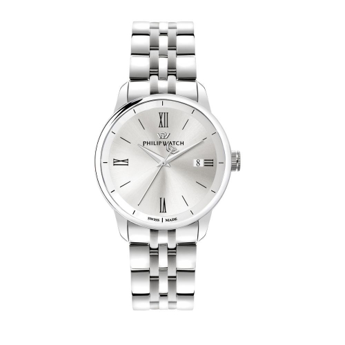 Philip Watch Anniversary 40mm 3h wsilver dial...