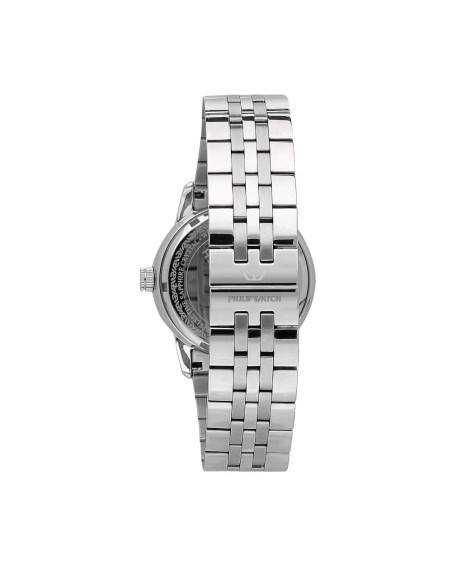 Philip Watch Anniversary 40mm 3h wsilver dial br ss