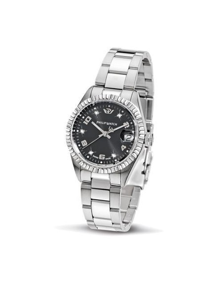 Orologio PHILIP WATCH Caribe Donna Acciaio / Nero Diamond