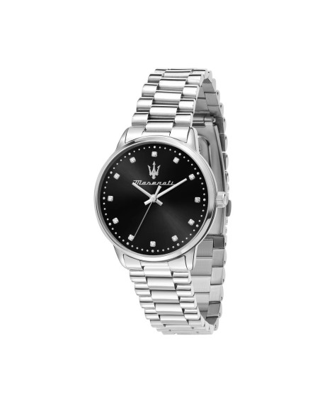 Orologio MASERATI donna Royale Diamond acciaio / nero