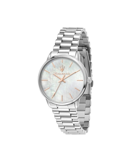 Orologio MASERATI donna Royale tempo acciaio / madreperla