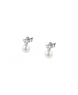 Orecchini MORELLATO donna Perla argento / perle (SAER52) 2