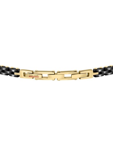 Sector Ceramic – Bracciale Uomo Acciaio Nero e...