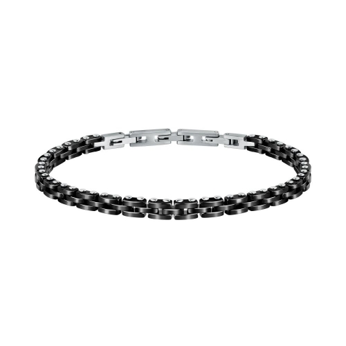 Sector Ceramic – Bracciale Uomo Acciaio Argento...