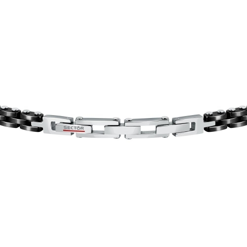 Sector Ceramic – Bracciale Uomo Acciaio Argento...