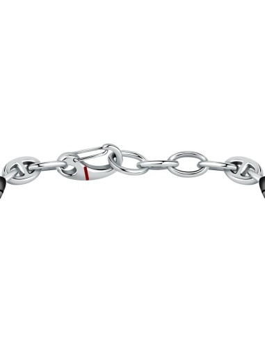 Bracciale SECTOR uomo Marine acciaio / inserto...