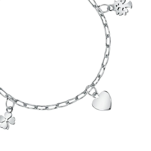 Bracciale SECTOR donna Emotion acciaio con charms