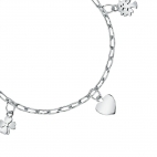 Bracciale SECTOR donna Emotion acciaio con charms