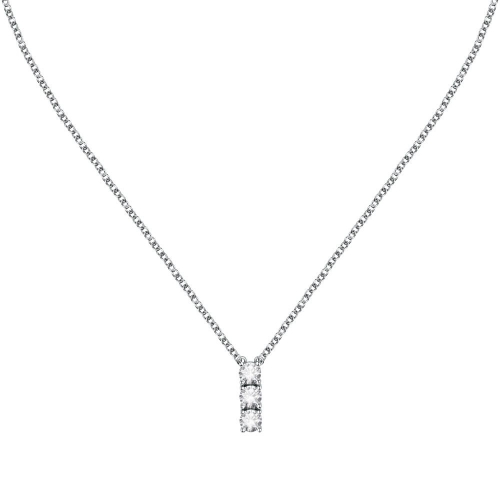 Collana MORELLATO Scintille acciaio rodiato...