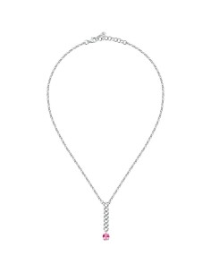Pendente MORELLATO donna Poetica acciaio / cristallo rosa 2