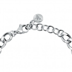 Bracciale MORELLATO donna Poetica acciaio / punti luce
