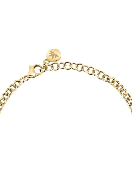 Bracciale MORELLATO donna Incanto acciaio dorato / cuore rosa