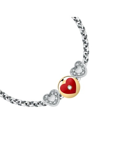 Bracciale MORELLATO donna Drops acciaio / cuore...