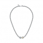 Collana MORELLATO donna Drop acciaio / cristalli (SCZ1233)