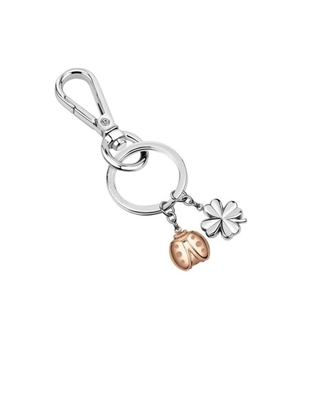 Morellato Keyholder lucky ss.rg leaf clover ladybu