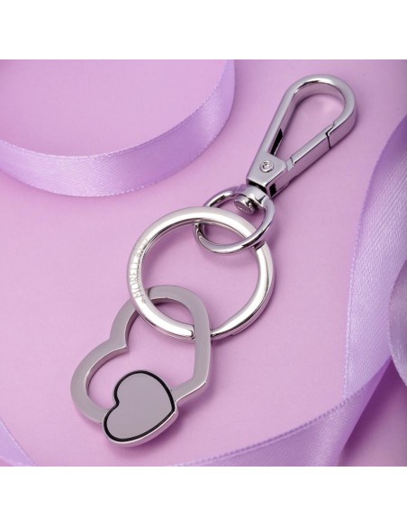 Portachiavi MORELLATO donna Love doppio cuore