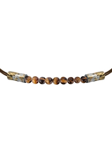 Bracciale SECTOR uomo Bandy tiger eye stone