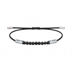 Bracciale SECTOR uomo Bandy nero tiger eye stone