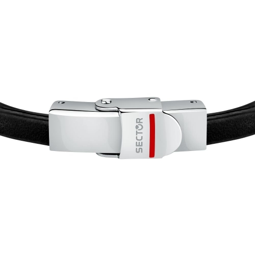 Bracciale SECTOR uomo Bandy pelle nero /...