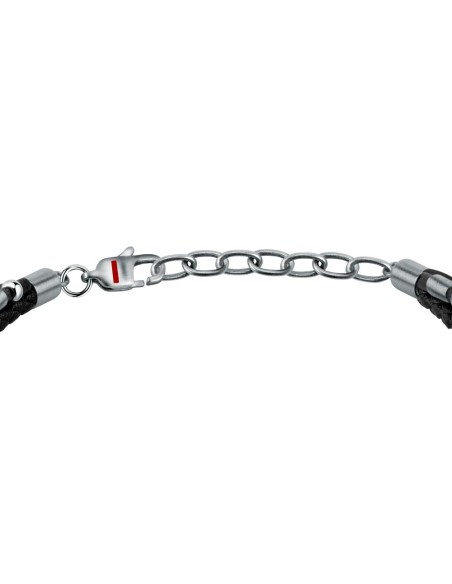 Bracciale SECTOR uomo Bandy pelle nero wood