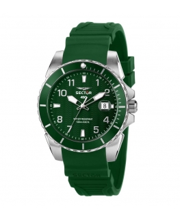 Orologio Sector 450 gomma verde - 41 mm